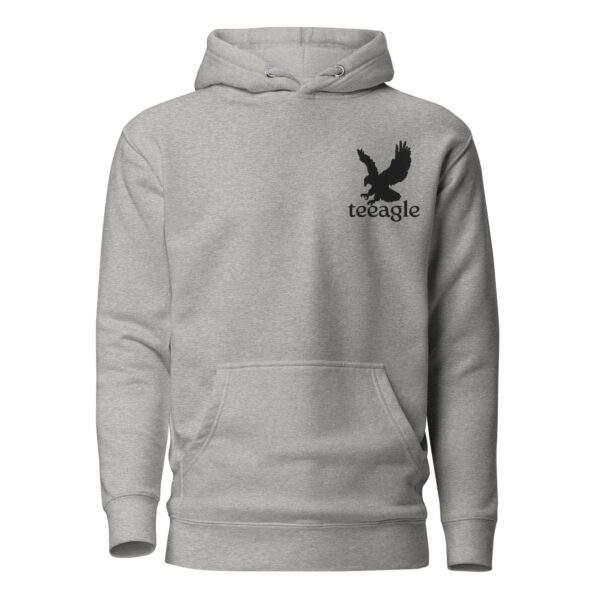 Embroidery black Eagle hoodies for women and men gifts Unisex Hoodie - Image 9