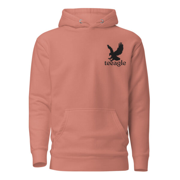 Embroidery black Eagle hoodies for women and men gifts Unisex Hoodie - Image 8