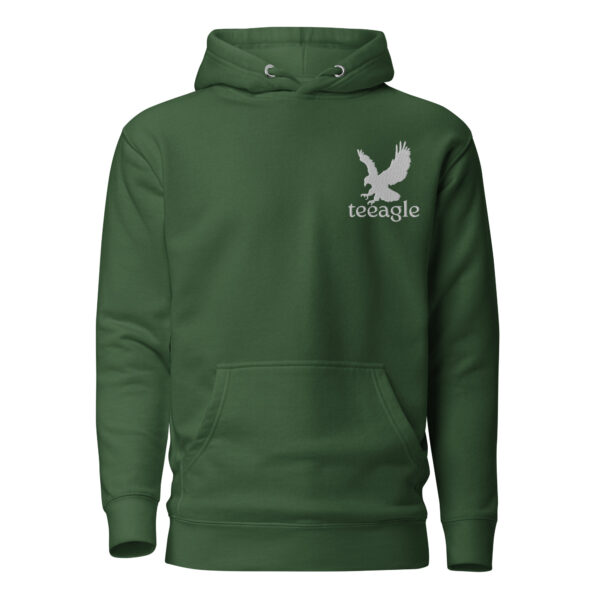 Embroidered Eagle hoodies for women and men Unisex Hoodie - Image 8