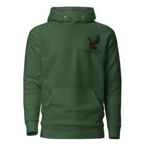 Embroidery black Eagle hoodies for women and men gifts Unisex Hoodie