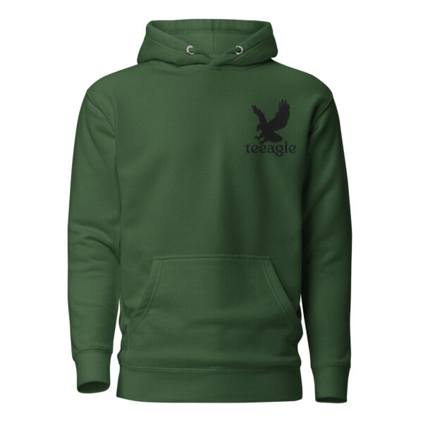 Embroidery black Eagle hoodies for women and men gifts Unisex Hoodie
