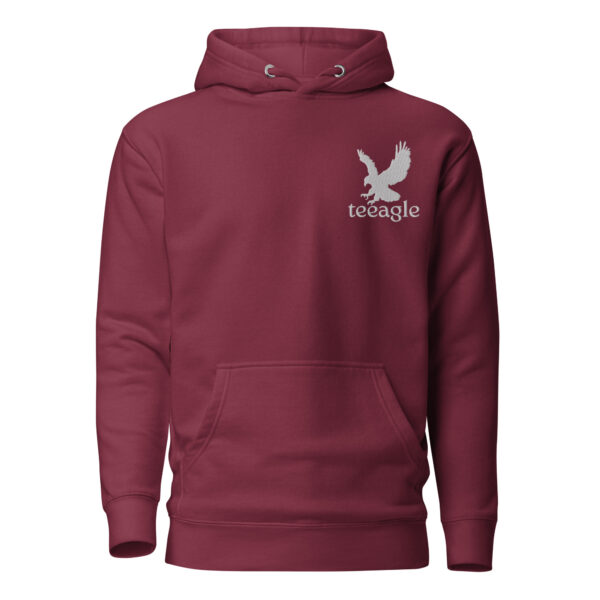 Embroidered Eagle hoodies for women and men Unisex Hoodie - Image 6