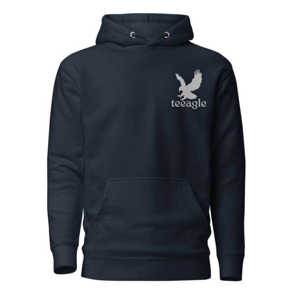 Embroidered Eagle hoodies for women and men Unisex Hoodie - Image 5