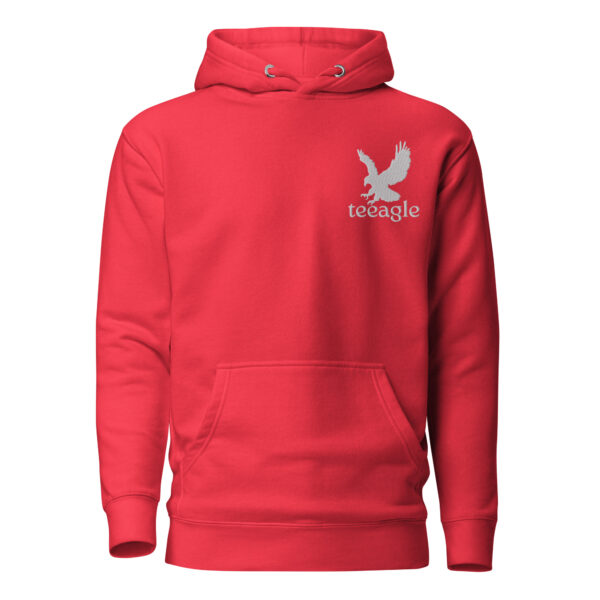 Embroidered Eagle hoodies for women and men Unisex Hoodie - Image 10