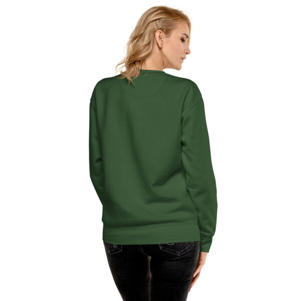 Embroidery Black Eagle sweatshirts for women and men gifts Unisex Premium Sweatshirt - Image 2