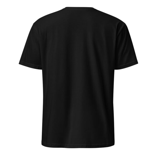 Faith t shirt for man embroidered with the word faith left chest white color, Unisex T-Shirt - Image 2