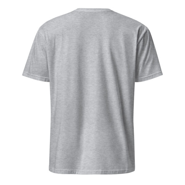 Embroidered eagle t shirt for man black color eagle left chest, Short-Sleeve Unisex T-Shirt - Image 6